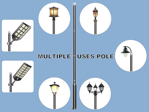 13Ft Street Light Pole