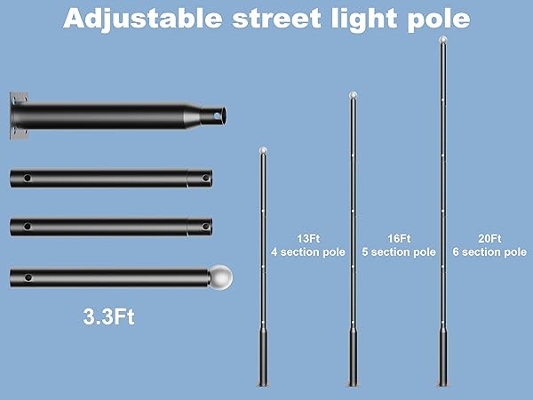 Solar Street Light Pole