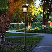 Solar Lamp Post Lights